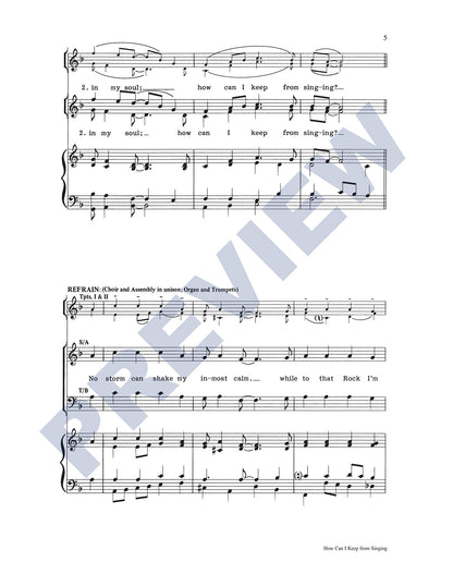 How Can I Keep from Singing