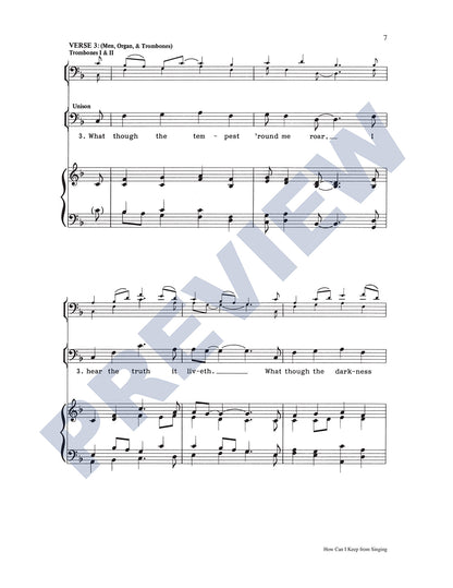 How Can I Keep from Singing