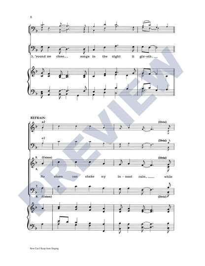 How Can I Keep from Singing