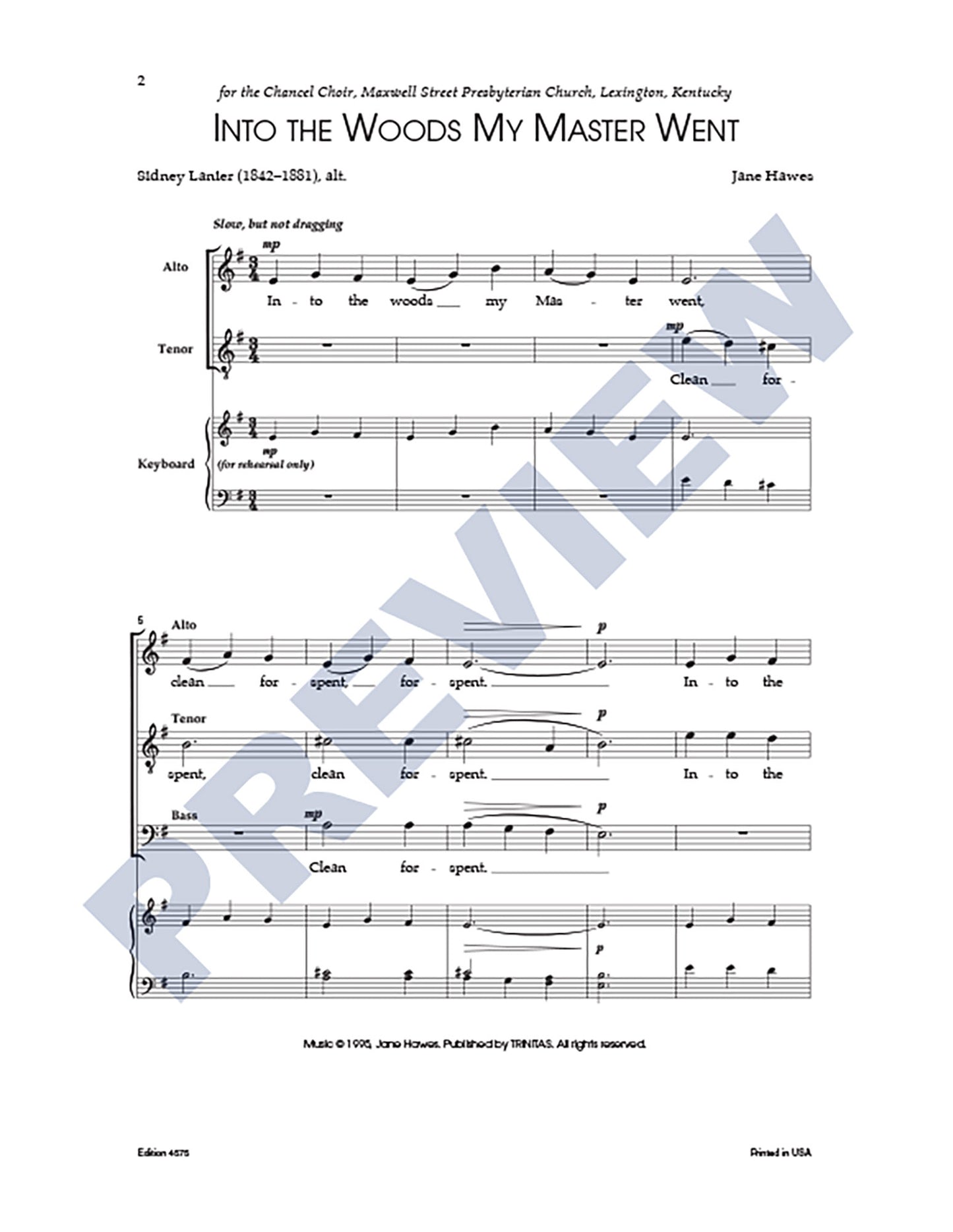 Into the Woods My Master Went