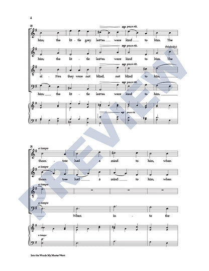 Into the Woods My Master Went