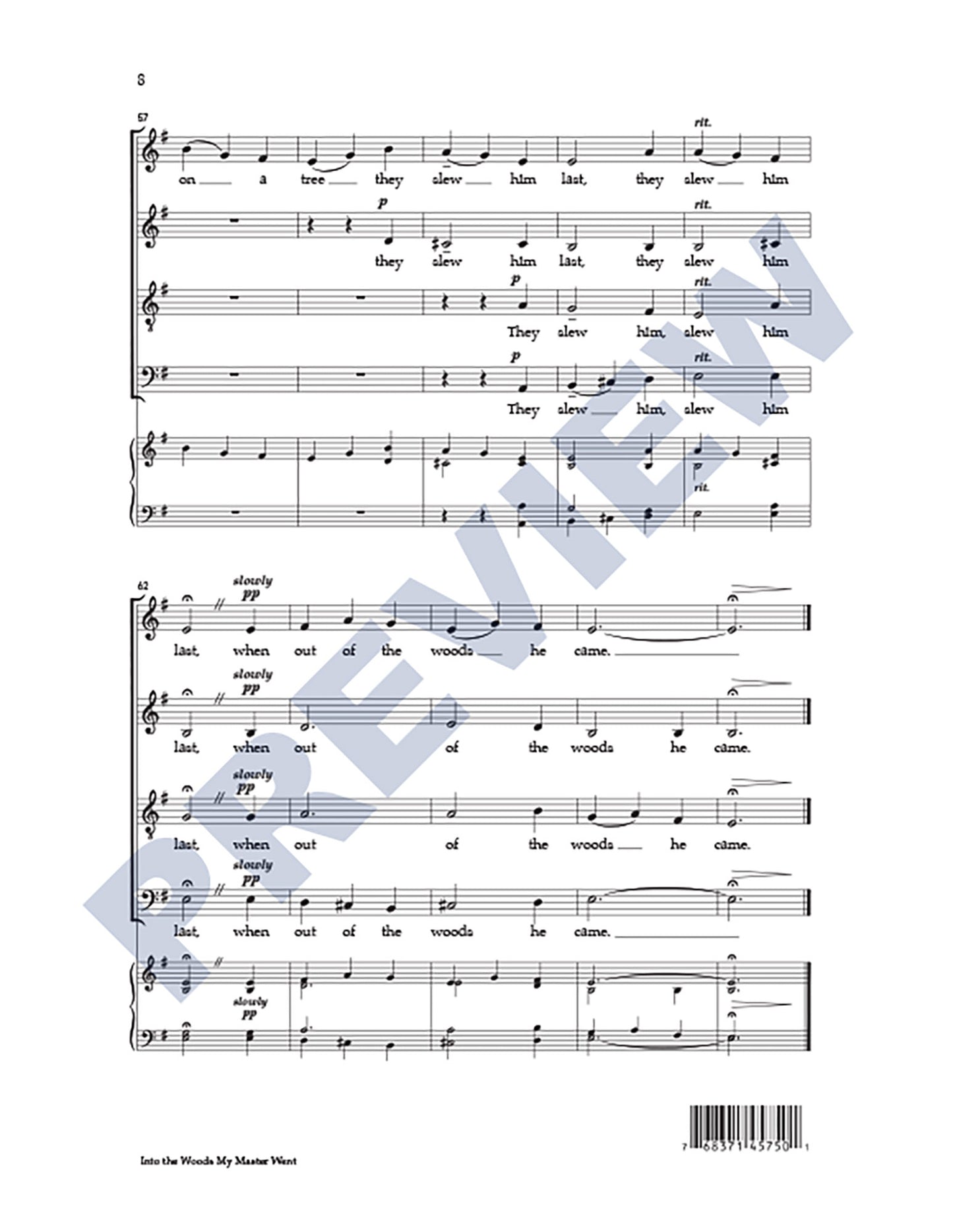 Into the Woods My Master Went