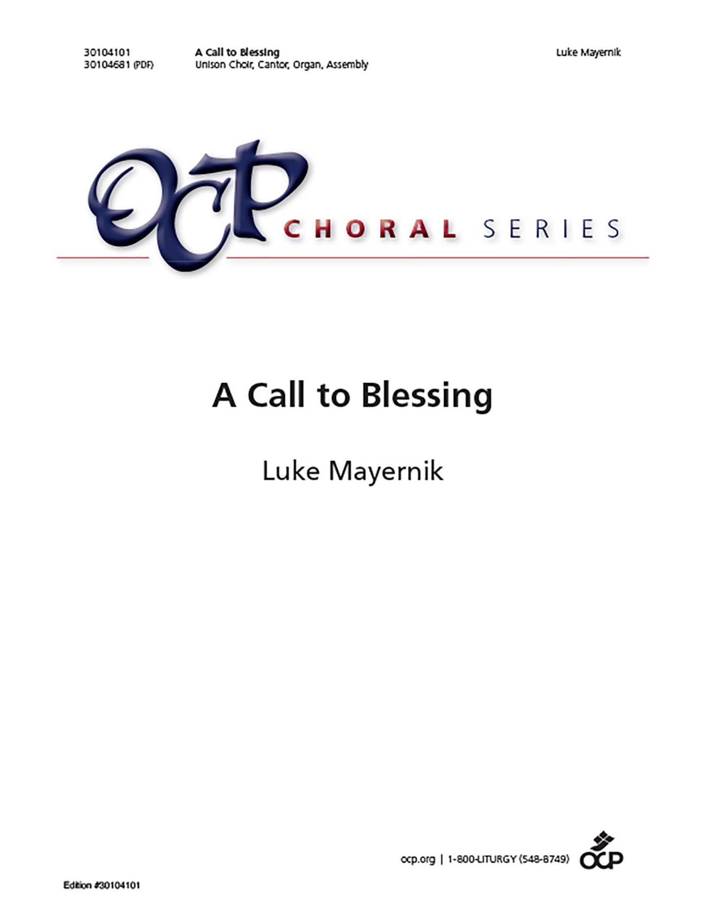 A Call to Blessing