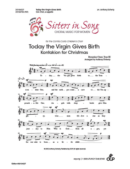 Today the Virgin Gives Birth
