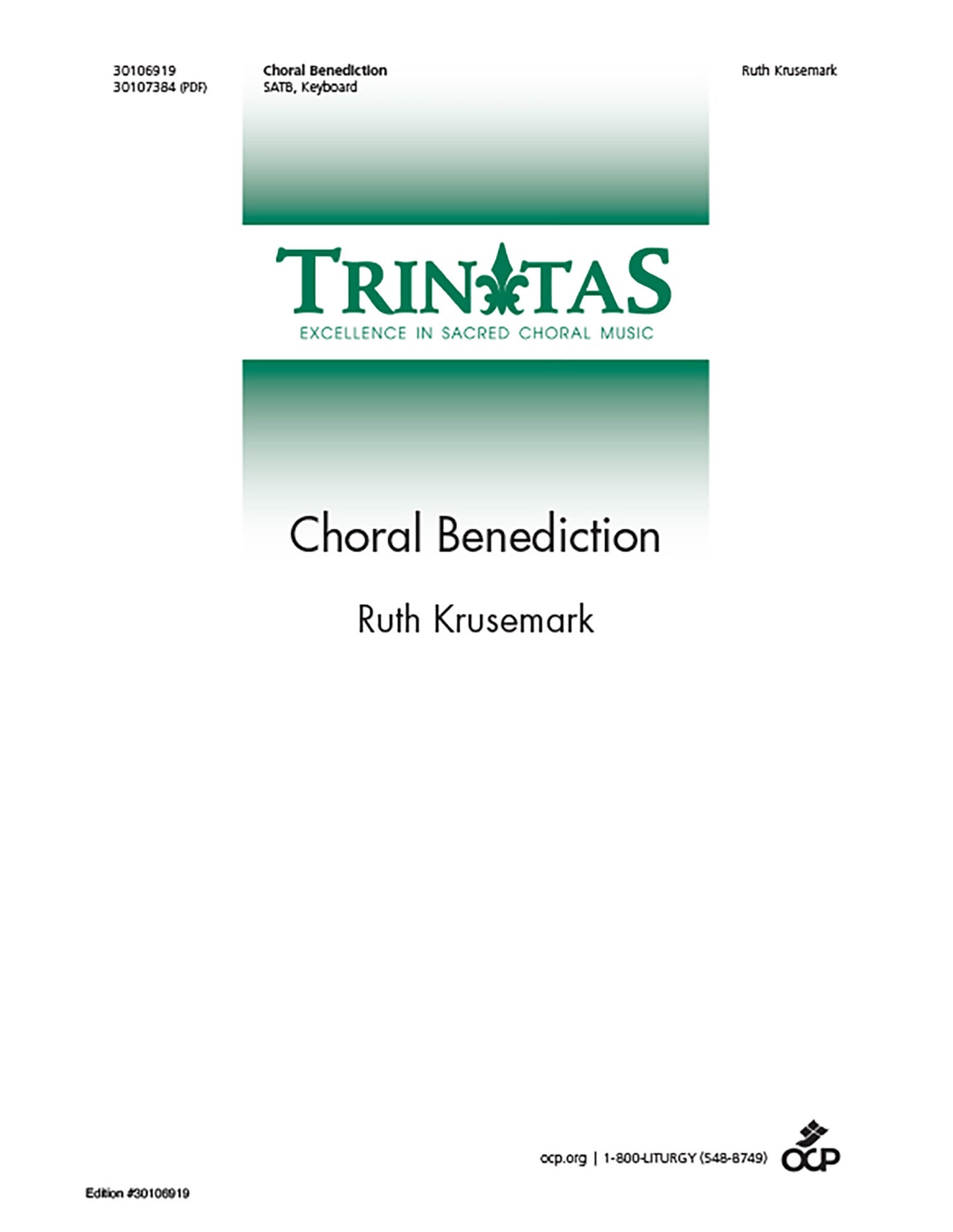Choral Benediction