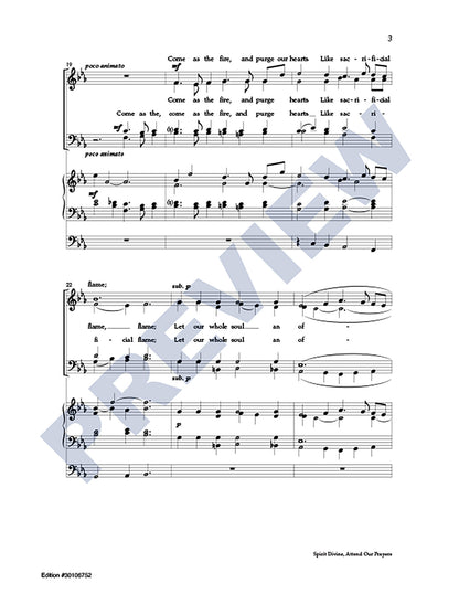 Spirit Divine, Attend Our Prayers