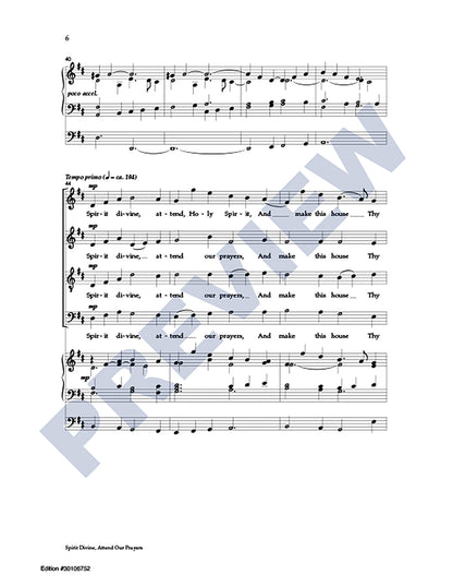 Spirit Divine, Attend Our Prayers