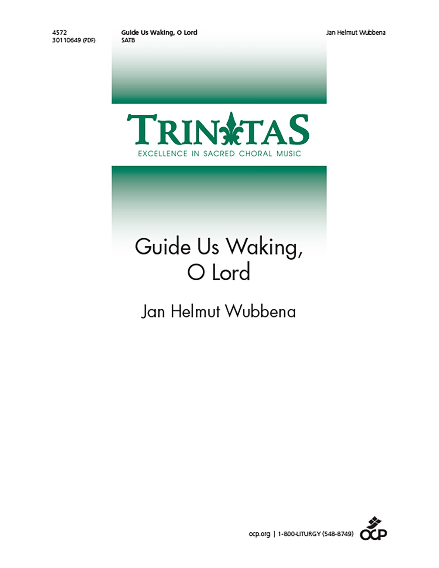 Guide Us Waking, O Lord