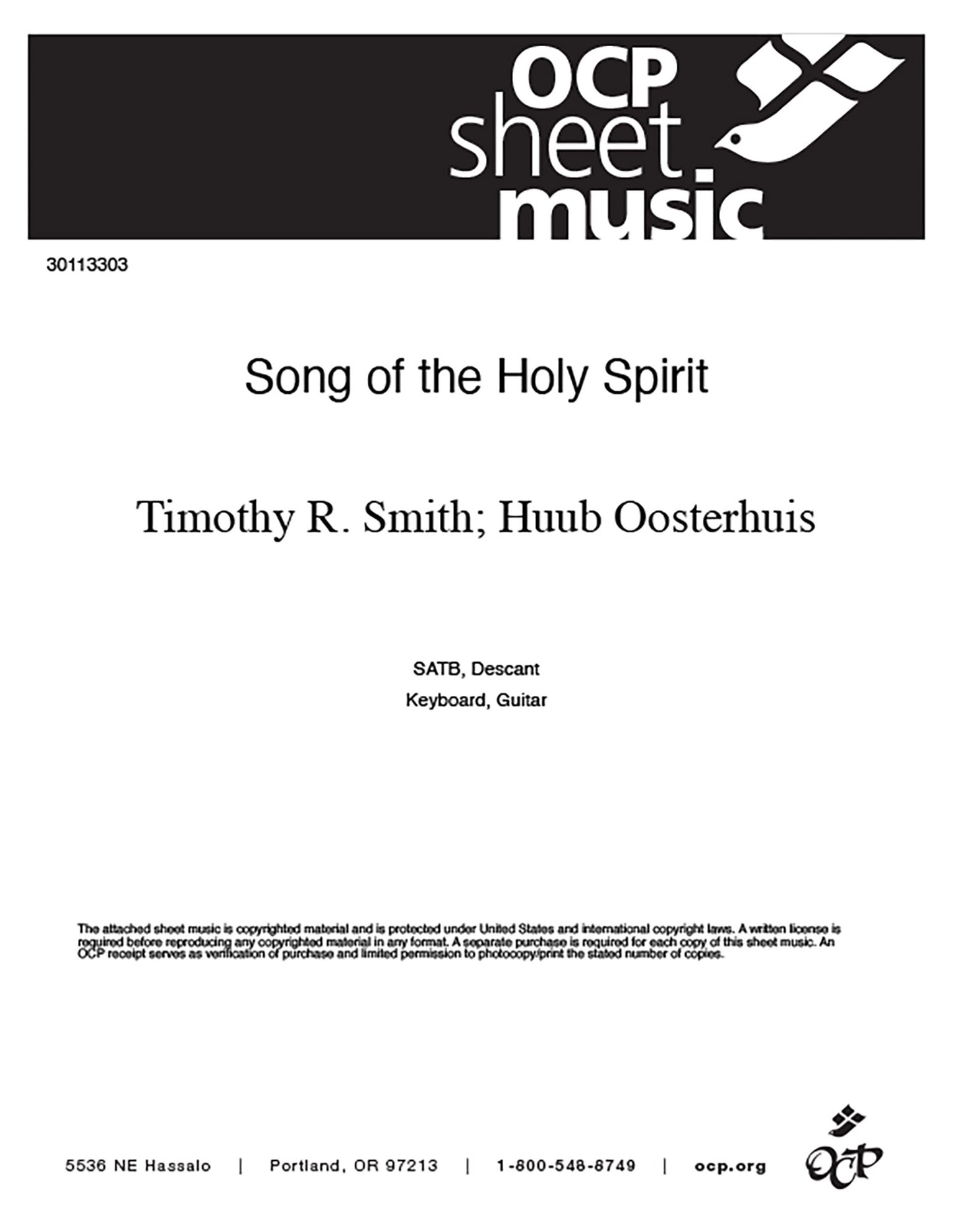 Song of the Holy Spirit