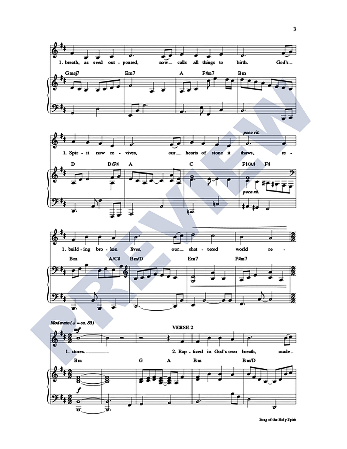 Song of the Holy Spirit