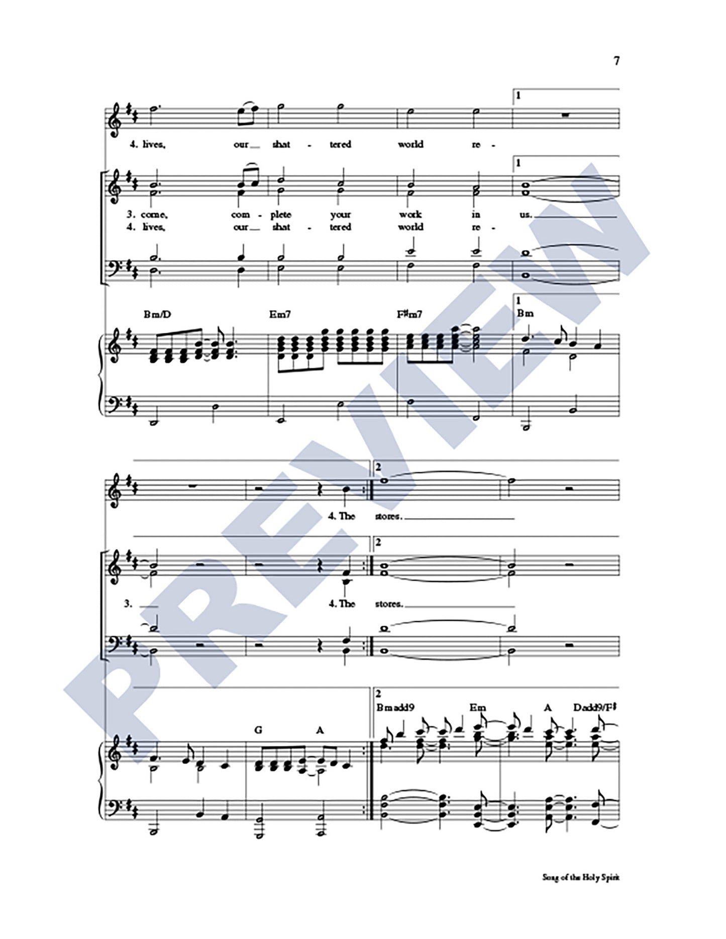 Song of the Holy Spirit