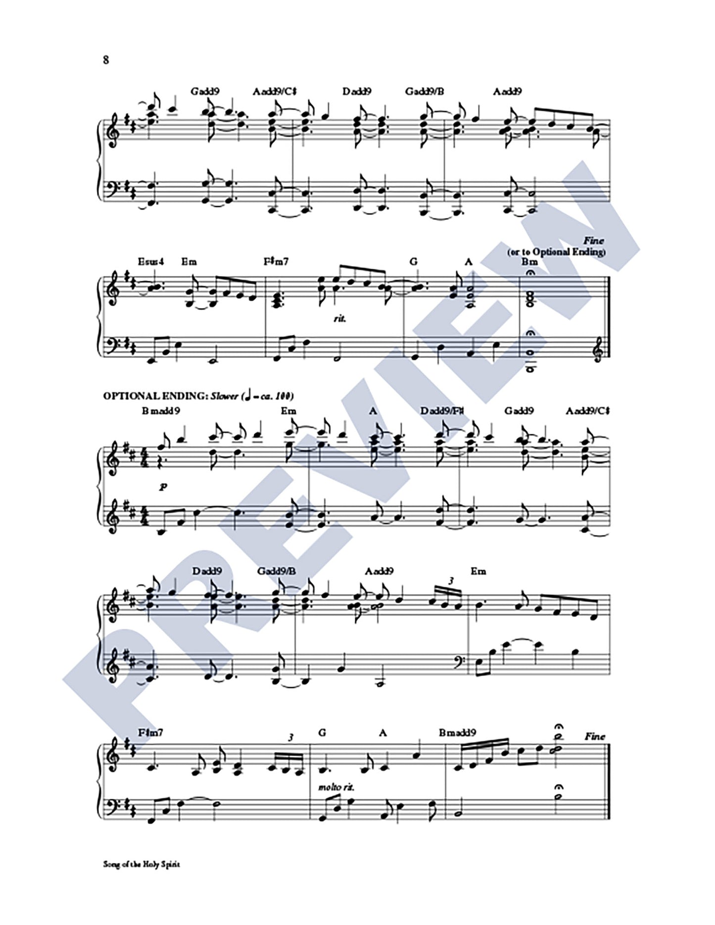 Song of the Holy Spirit