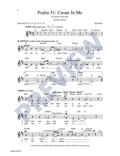Psalm 51: Create in Me