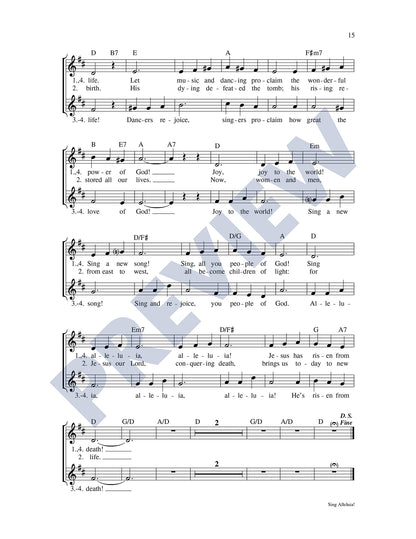 Sing Alleluia