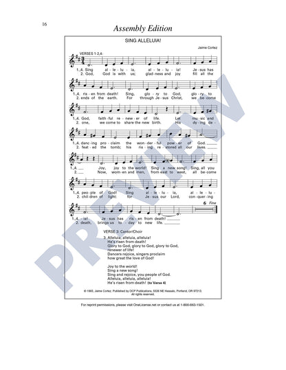 Sing Alleluia