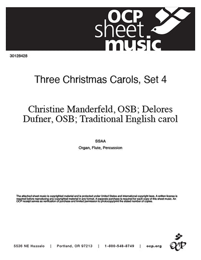 Three Christmas Carols, Set 4