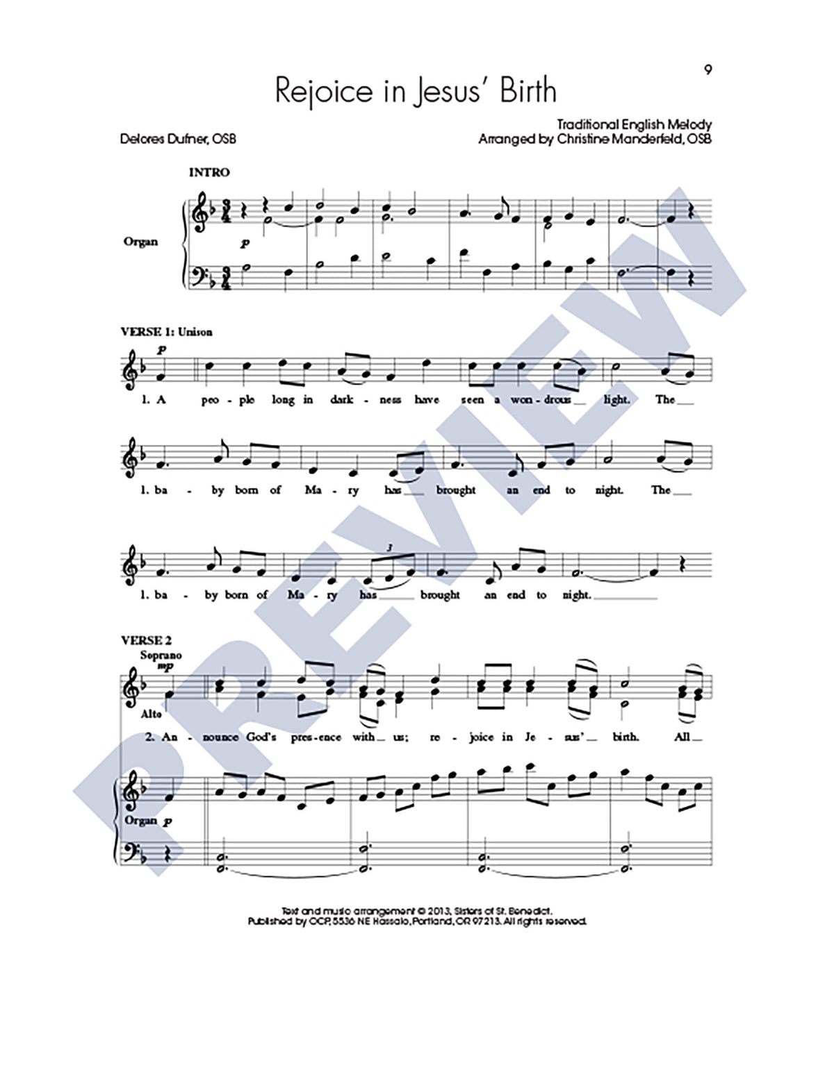Three Christmas Carols, Set 4