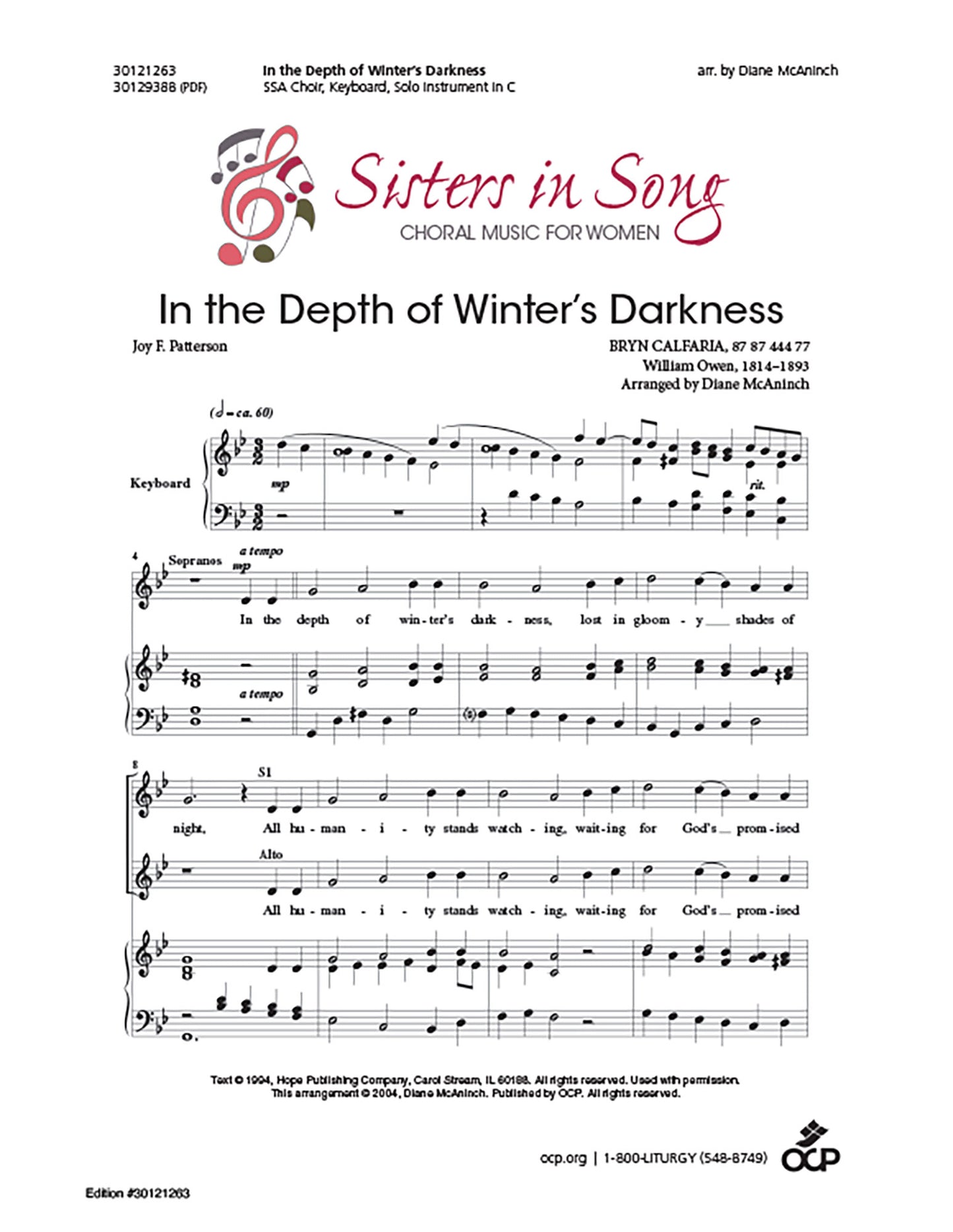 In the Depth of Winter's Darkness