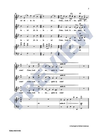 In the Depth of Winter's Darkness