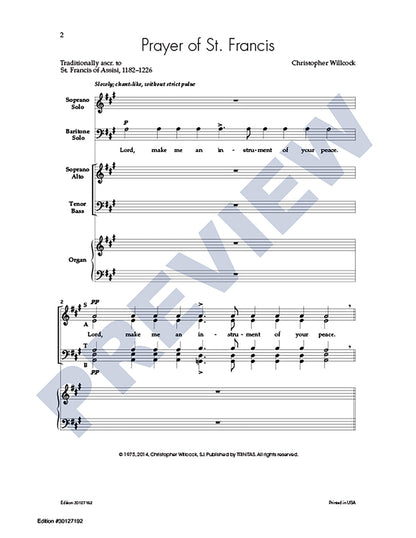 Prayer of St. Francis