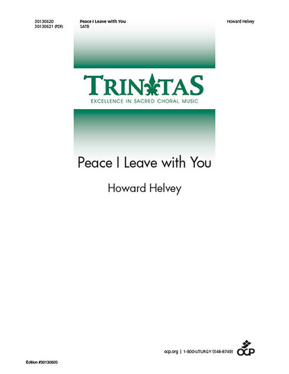 Peace I Leave with You