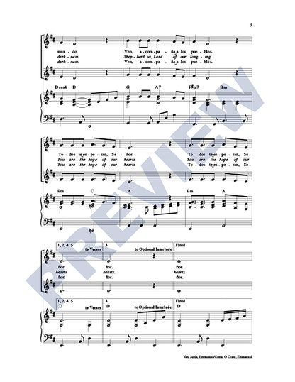 Ven, Jesús, Emmanuel/Come, O Come, Emmanuel