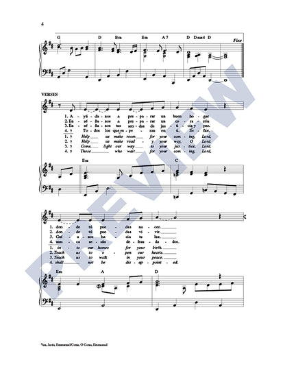 Ven, Jesús, Emmanuel/Come, O Come, Emmanuel