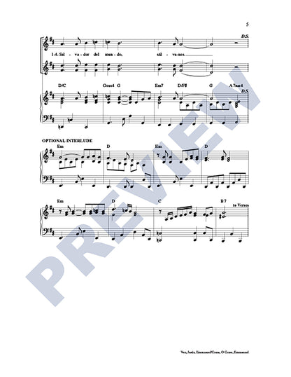 Ven, Jesús, Emmanuel/Come, O Come, Emmanuel