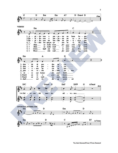 Ven, Jesús, Emmanuel/Come, O Come, Emmanuel