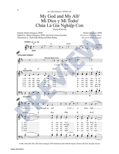 My God and My All/Mi Dios y Mi Todo/Chúa Là Gia Nghiep Con