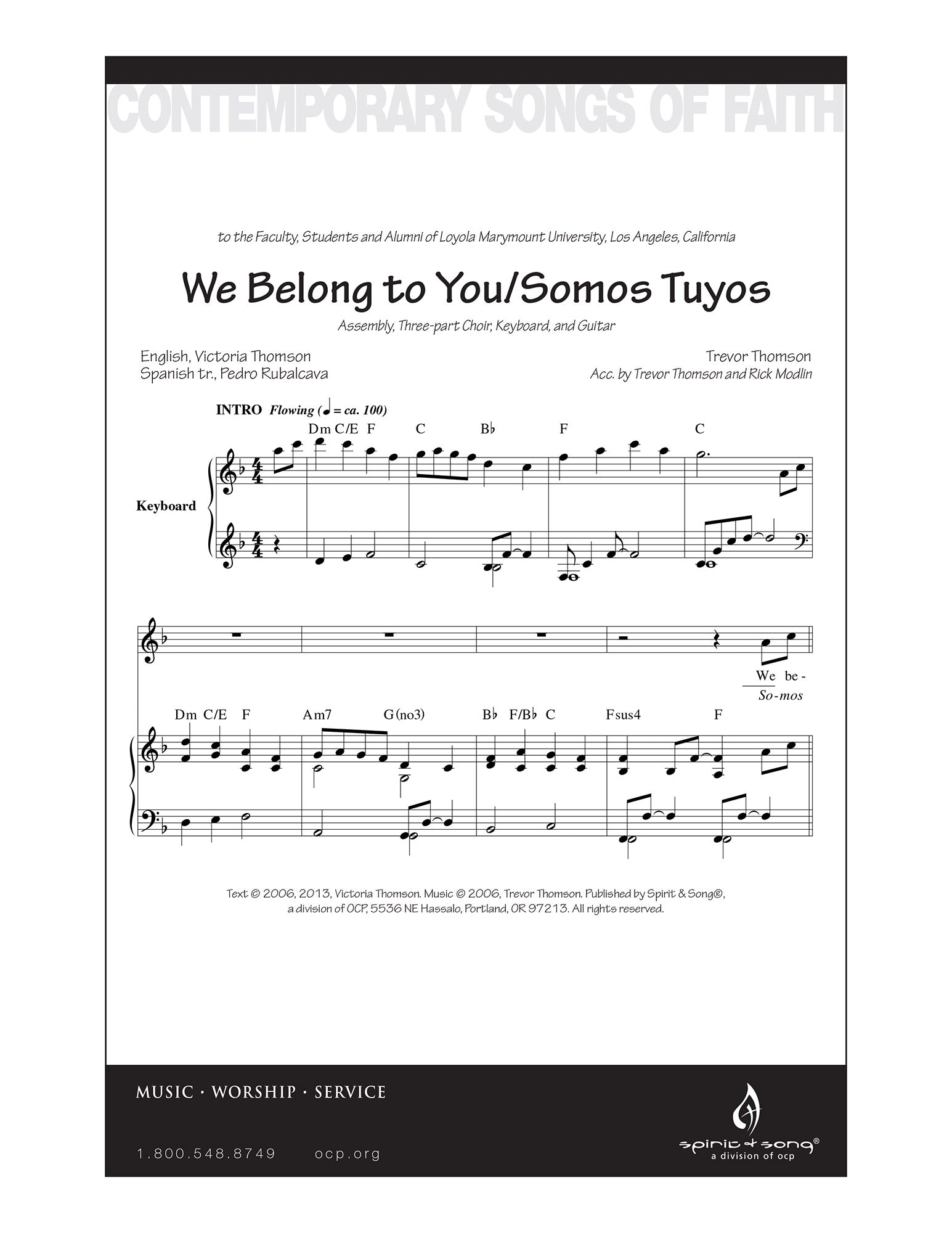 We Belong to You/Somos Tuyos