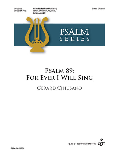 Psalm 89: For Ever I Will Sing