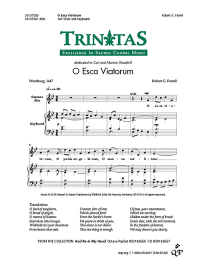 O Esca Viatorum