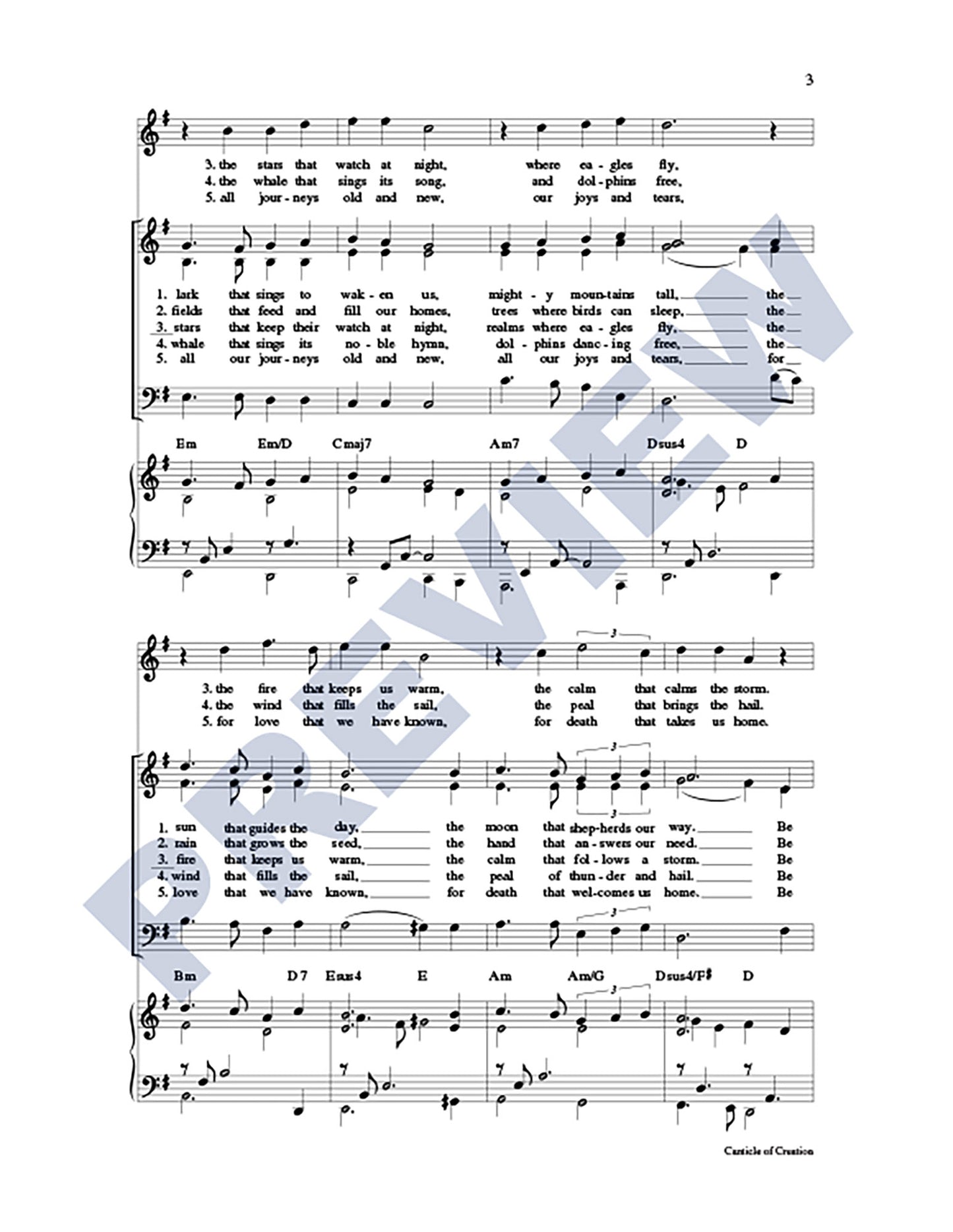 Canticle of Creation