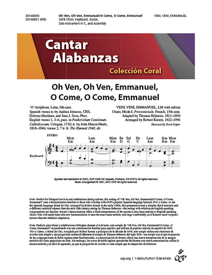 Oh Ven, Oh Ven, Emmanuel/O Come, O Come, Emmanuel