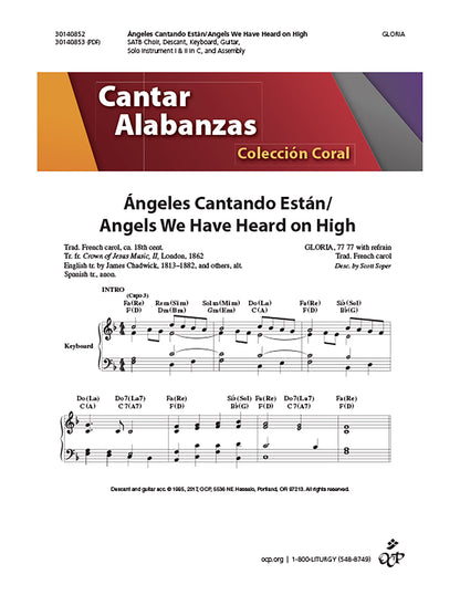 Ángeles Cantando Están/Angels We Have Heard on High