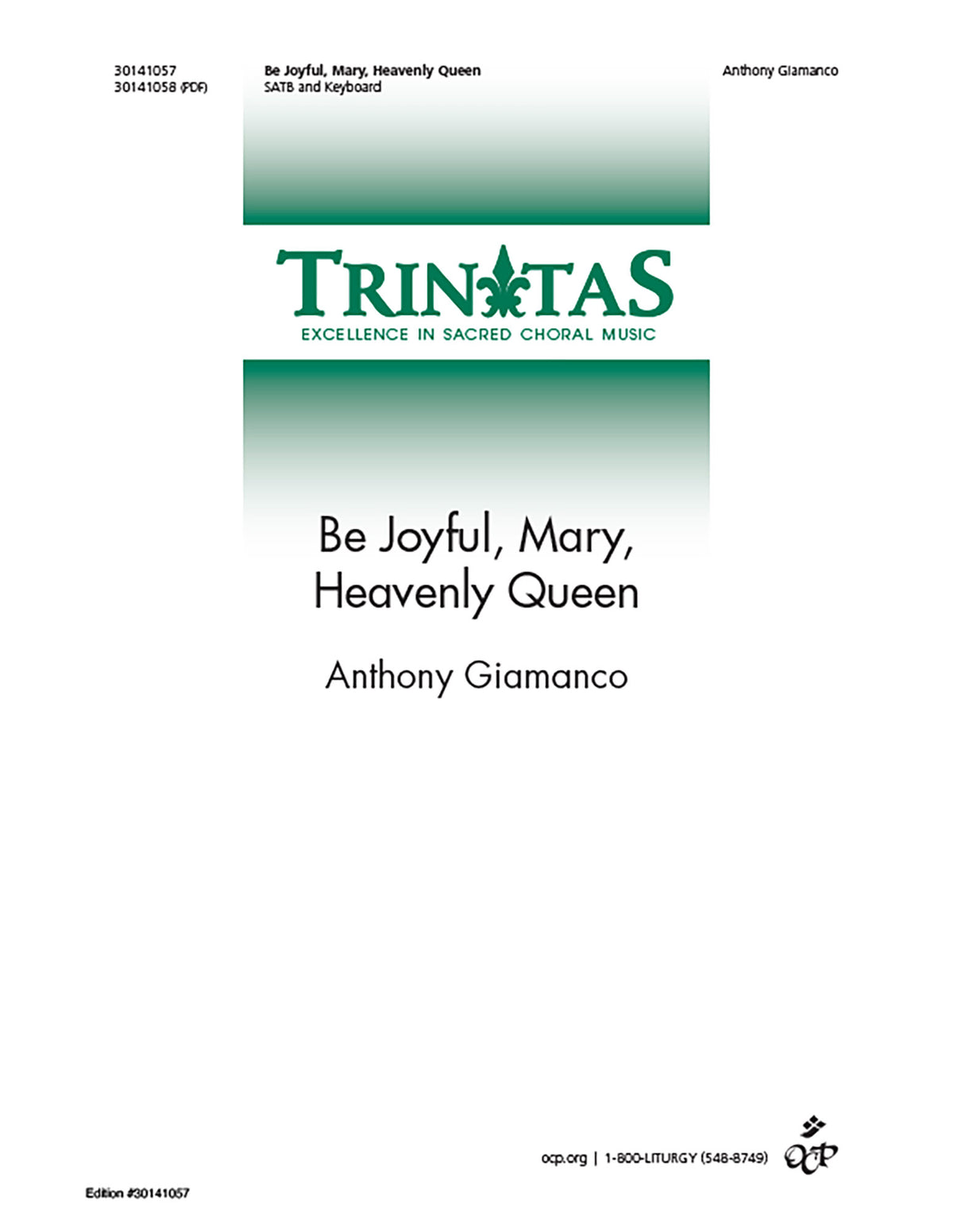 Be Joyful, Mary, Heavenly Queen