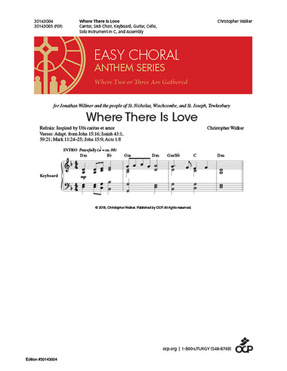 Where There Is Love