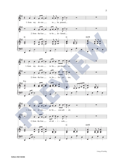 Litany of Humility