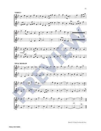 Psalm 95: If Today You Hear His Voice