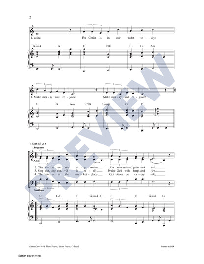 Shout Praise, Shout Praise, O Israel