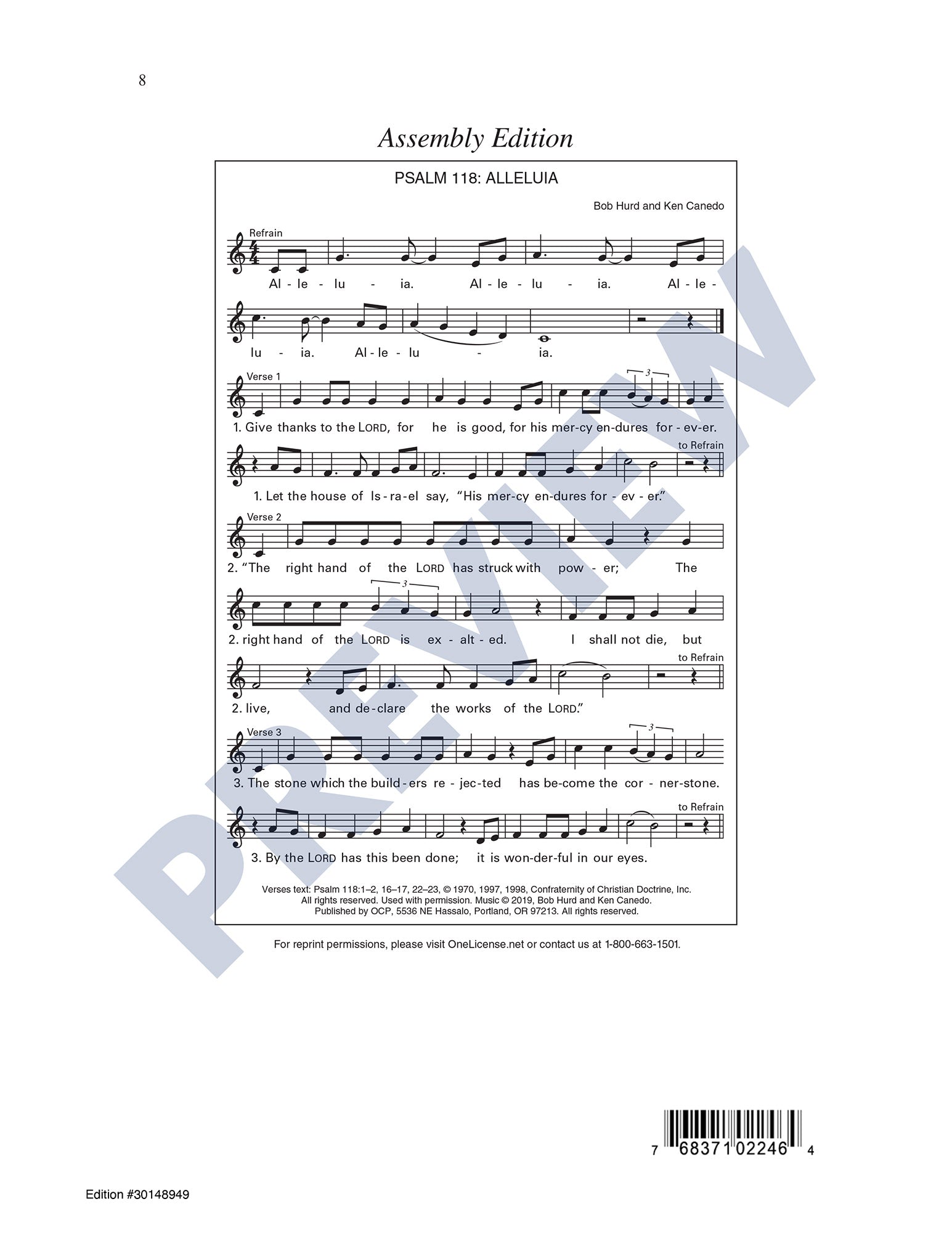 Psalm 118: Alleluia
