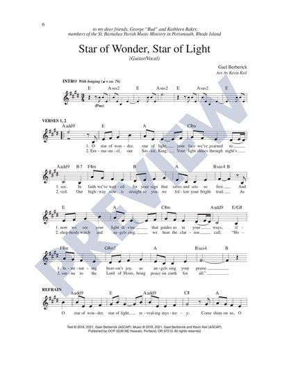 Star of Wonder, Star of Light
