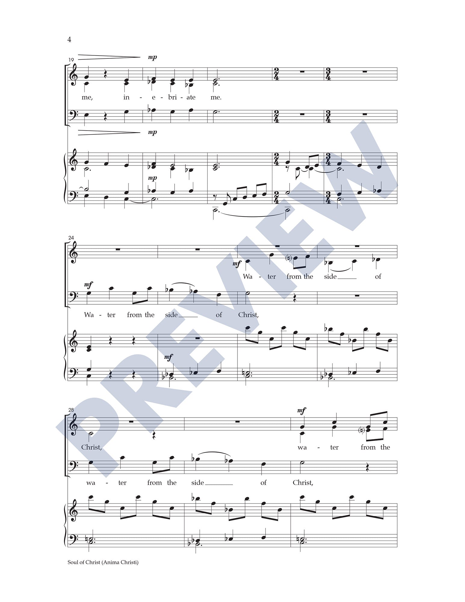 Soul of Christ (Anima Christi)