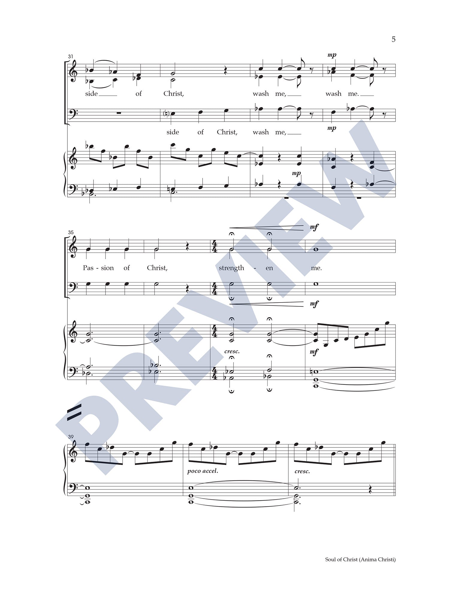 Soul of Christ (Anima Christi)