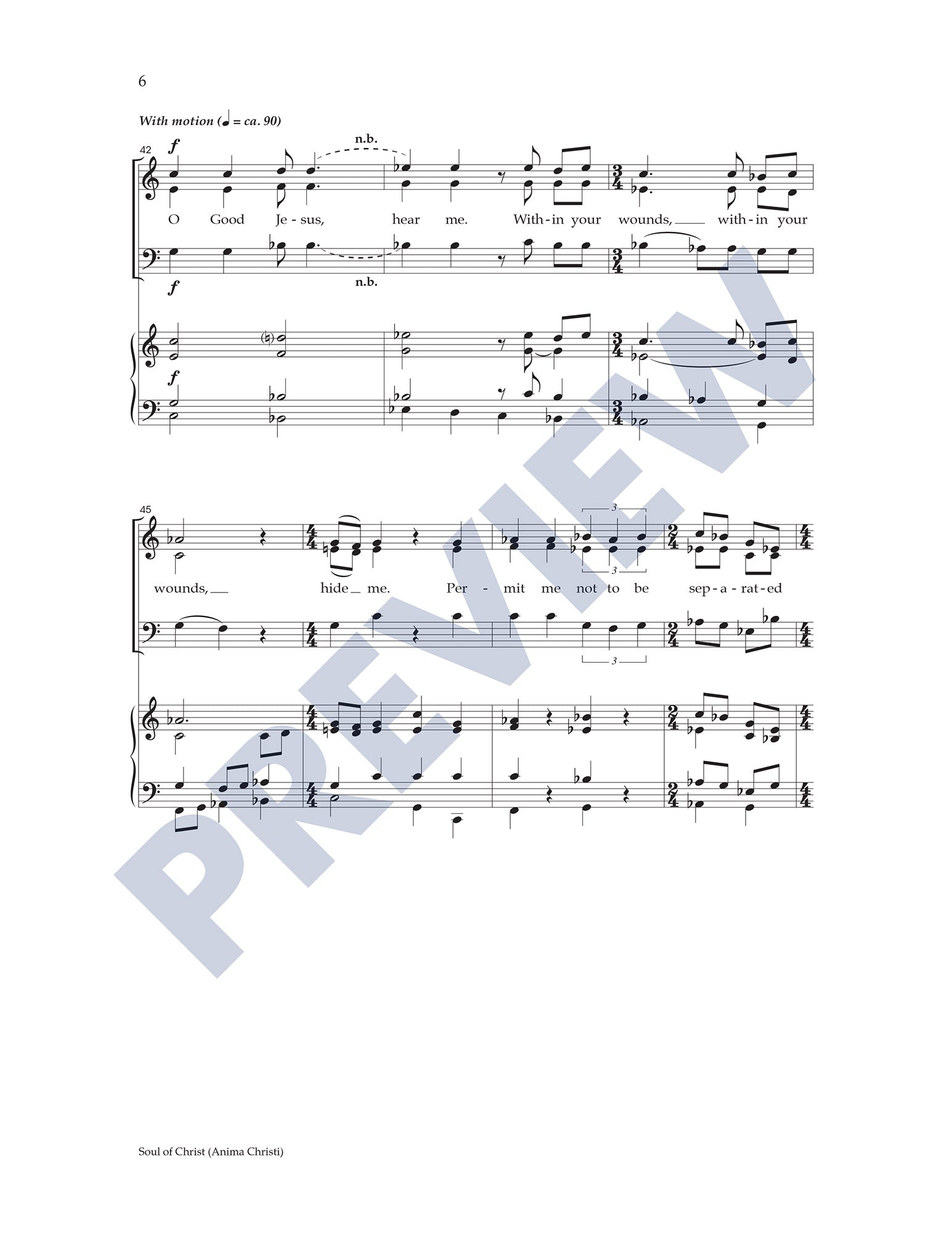 Soul of Christ (Anima Christi)