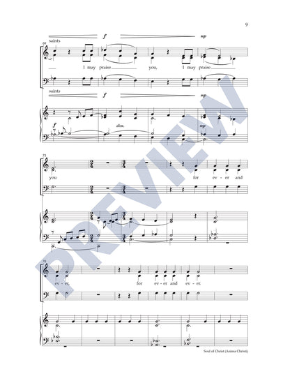 Soul of Christ (Anima Christi)
