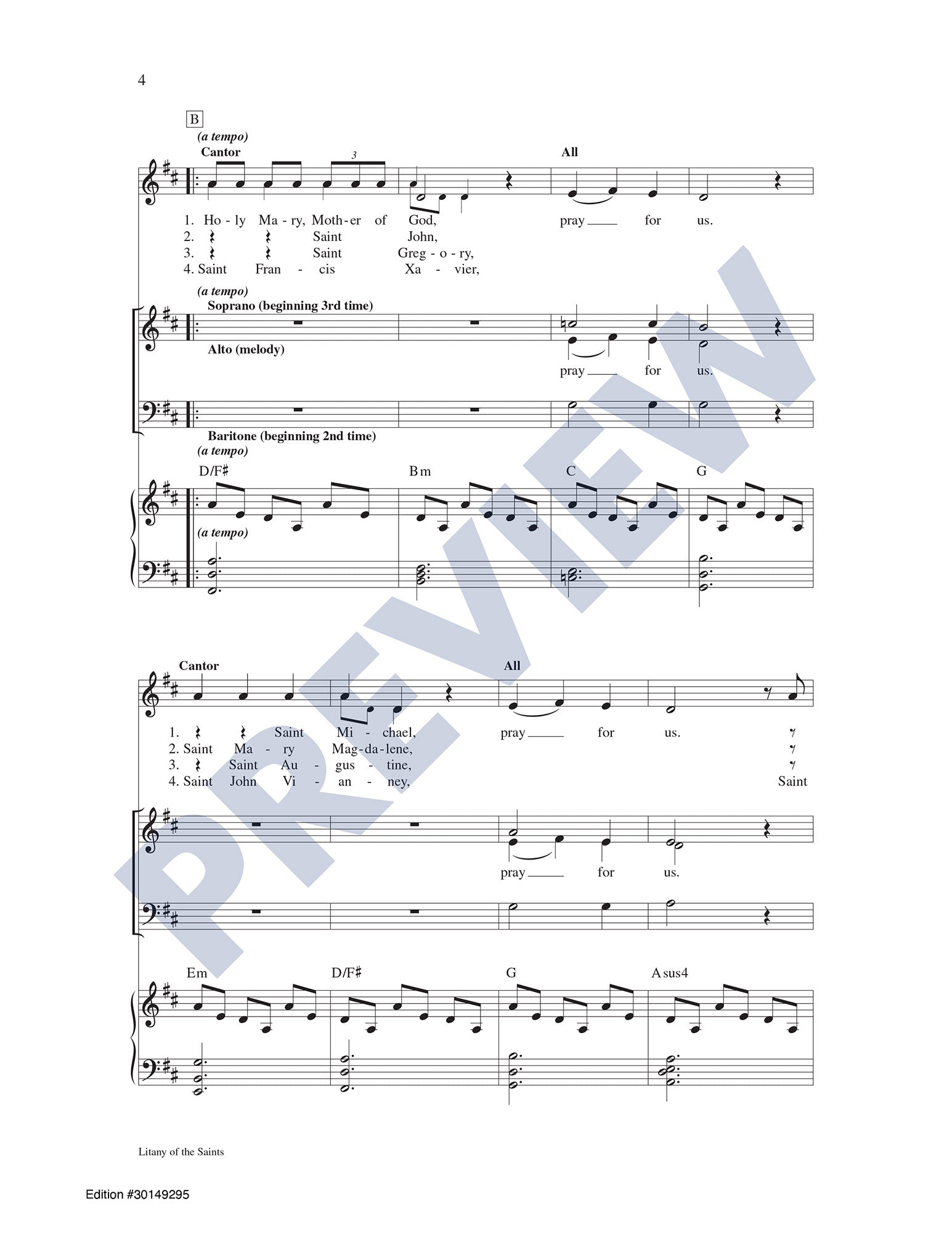 Litany of the Saints