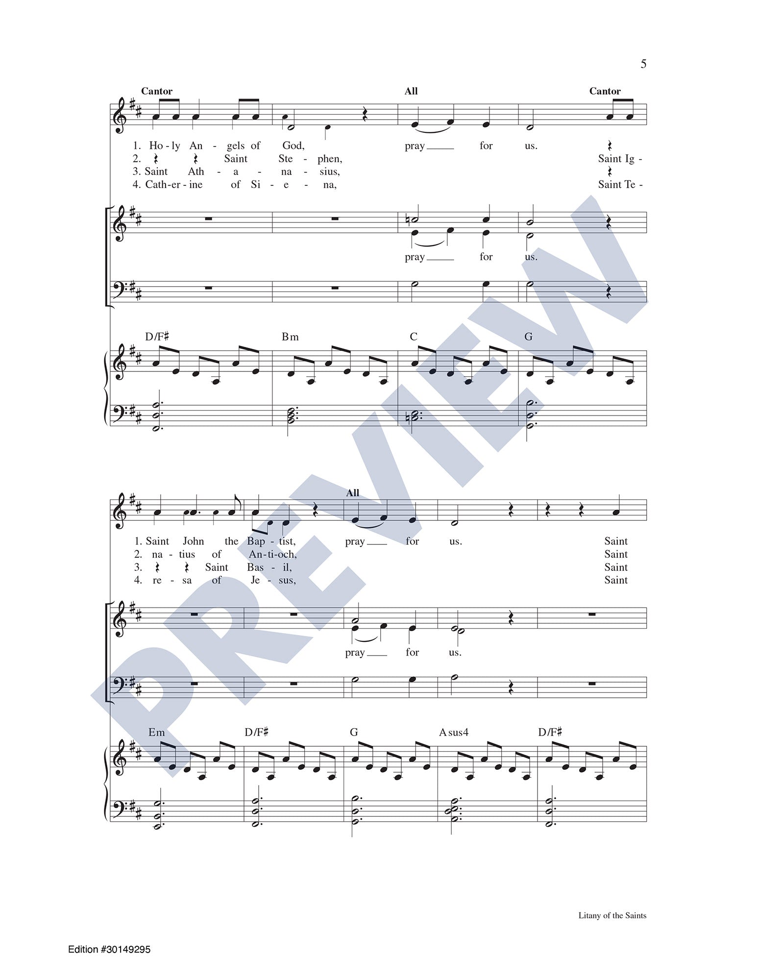 Litany of the Saints