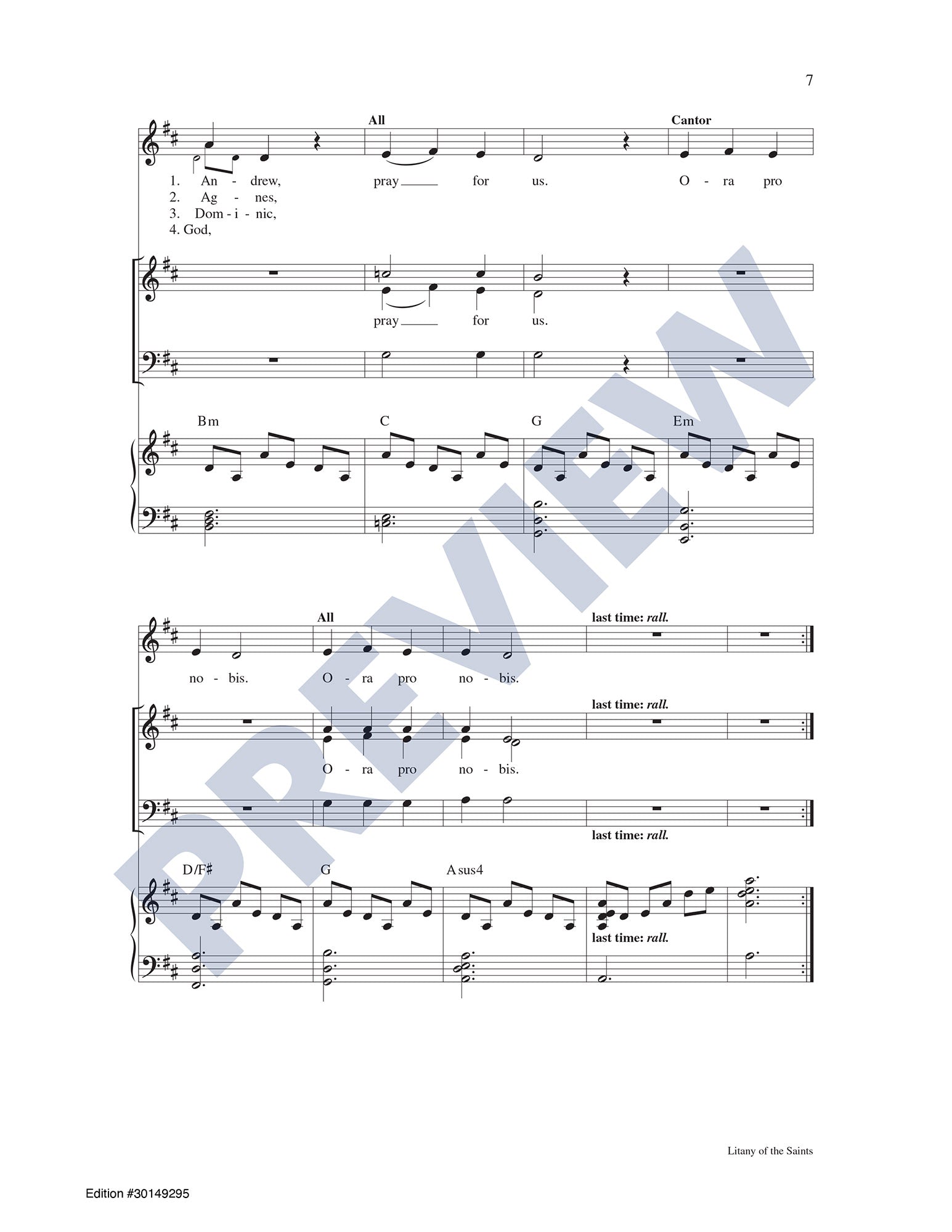 Litany of the Saints